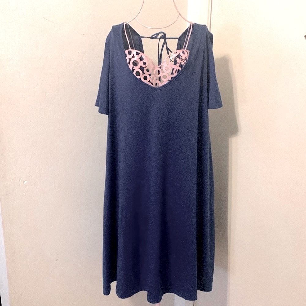 🎁Like New Pinup Fashion Royal Blue Dress- 20W PLUS